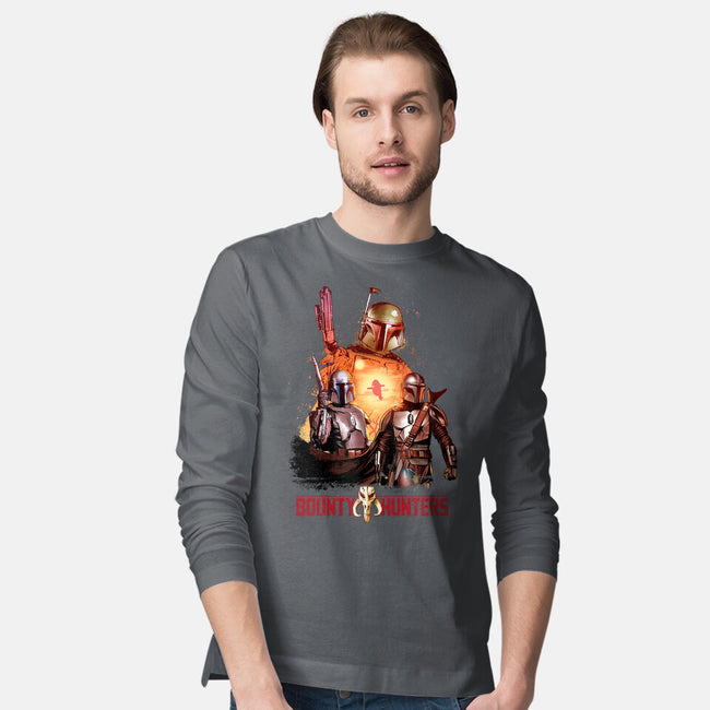 Bounty Hunters-mens long sleeved tee-Conjura Geek