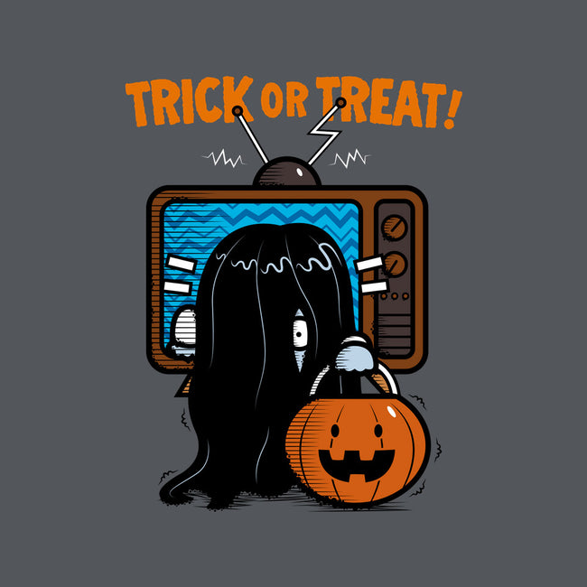 Trick Or Treat TV-none stretched canvas-krisren28