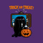 Trick Or Treat TV-none glossy sticker-krisren28