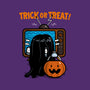 Trick Or Treat TV-none removable cover w insert throw pillow-krisren28