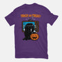Trick Or Treat TV-womens basic tee-krisren28