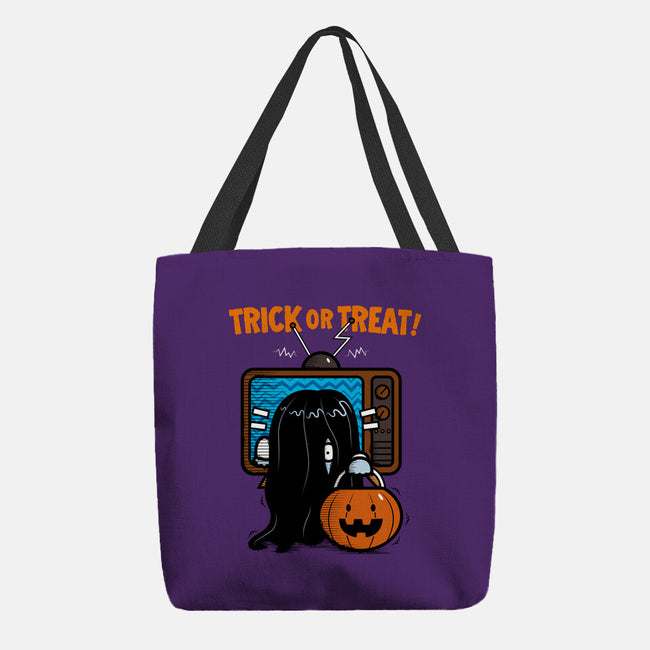 Trick Or Treat TV-none basic tote bag-krisren28