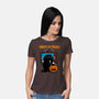 Trick Or Treat TV-womens basic tee-krisren28