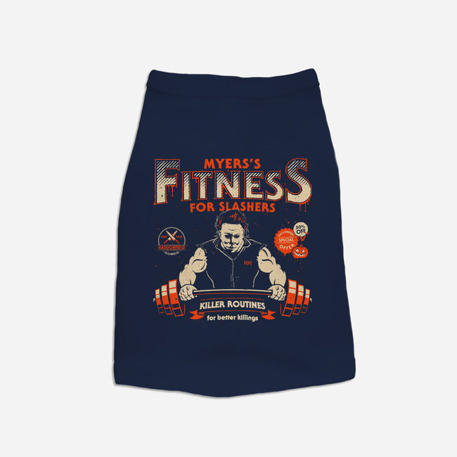 Myers's Fitness-dog basic pet tank-teesgeex