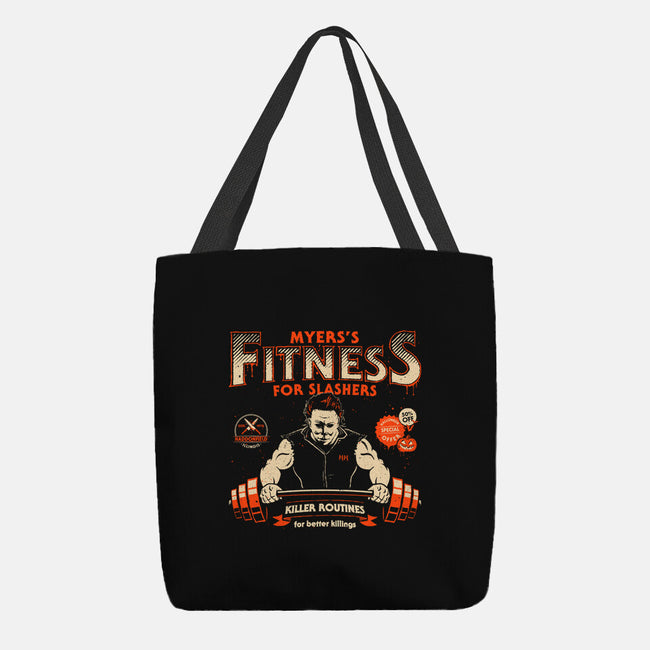 Myers's Fitness-none basic tote bag-teesgeex