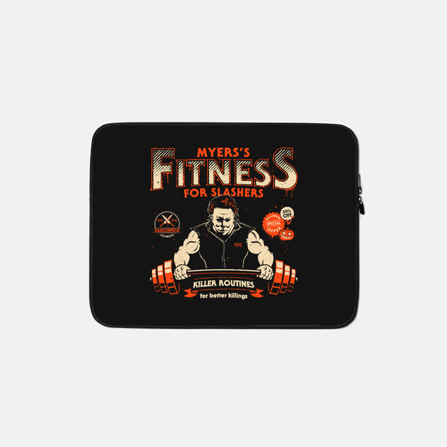 Myers's Fitness-none zippered laptop sleeve-teesgeex