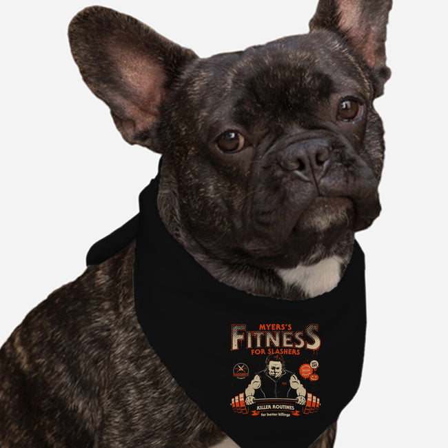 Myers's Fitness-dog bandana pet collar-teesgeex