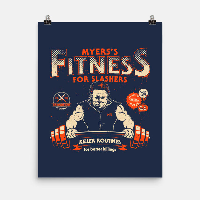 Myers's Fitness-none matte poster-teesgeex