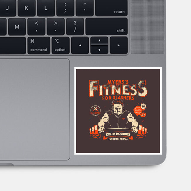 Myers's Fitness-none glossy sticker-teesgeex