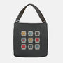 Robotic Emojis-none adjustable tote bag-paulagarcia