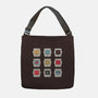 Robotic Emojis-none adjustable tote bag-paulagarcia