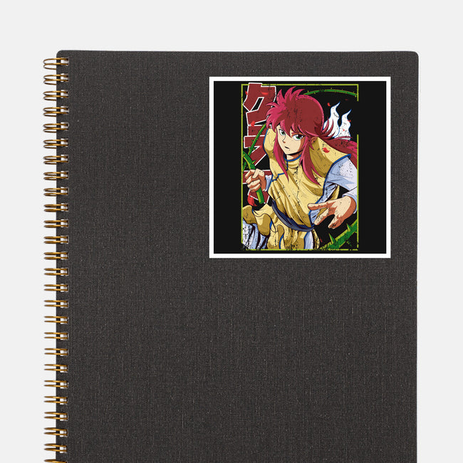 Rose Whip Attack-none glossy sticker-Nihon Bunka