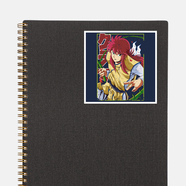 Rose Whip Attack-none glossy sticker-Nihon Bunka