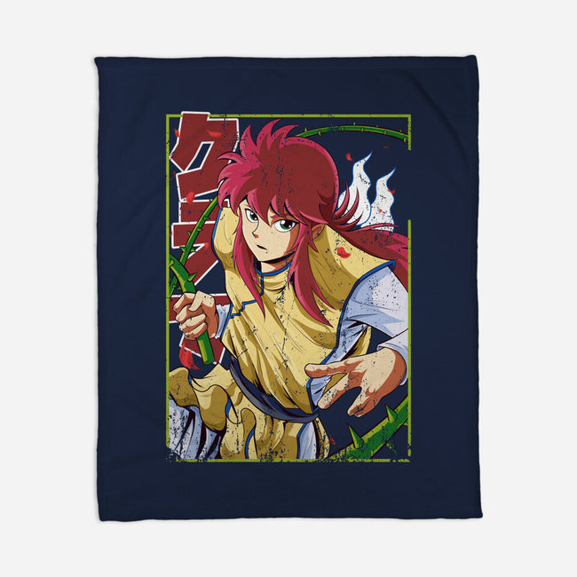 Rose Whip Attack-none fleece blanket-Nihon Bunka