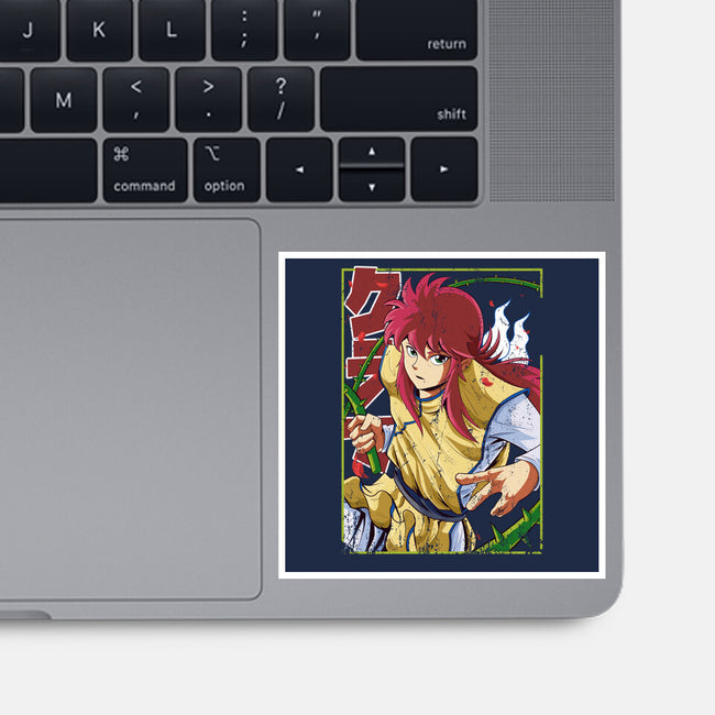 Rose Whip Attack-none glossy sticker-Nihon Bunka