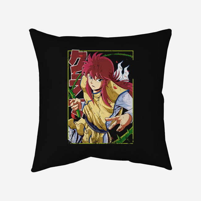 Rose Whip Attack-none removable cover w insert throw pillow-Nihon Bunka