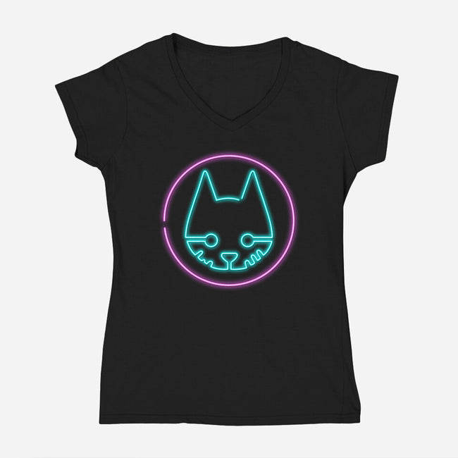 Neon Stray-womens v-neck tee-paulagarcia