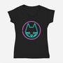 Neon Stray-womens v-neck tee-paulagarcia