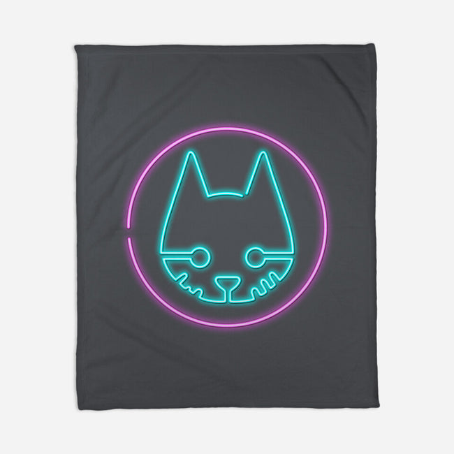 Neon Stray-none fleece blanket-paulagarcia