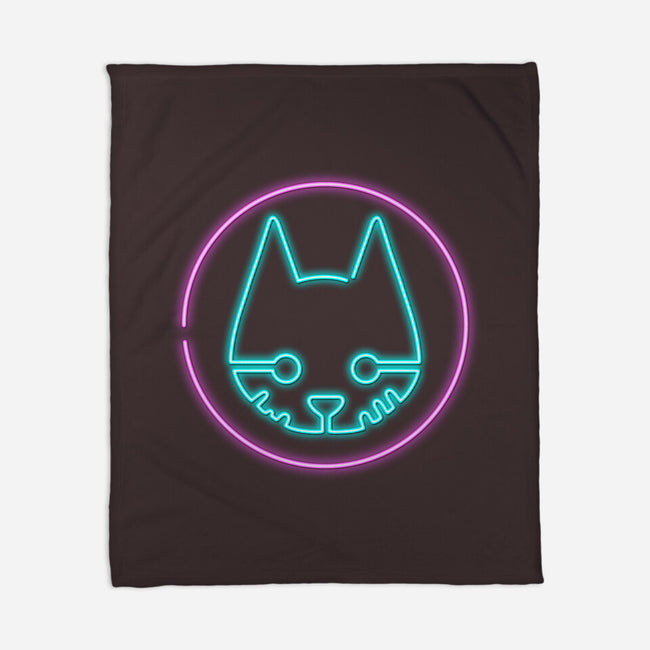 Neon Stray-none fleece blanket-paulagarcia