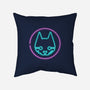 Neon Stray-none removable cover w insert throw pillow-paulagarcia