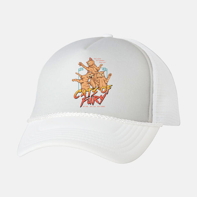 Cats Of Fury-unisex trucker hat-vp021