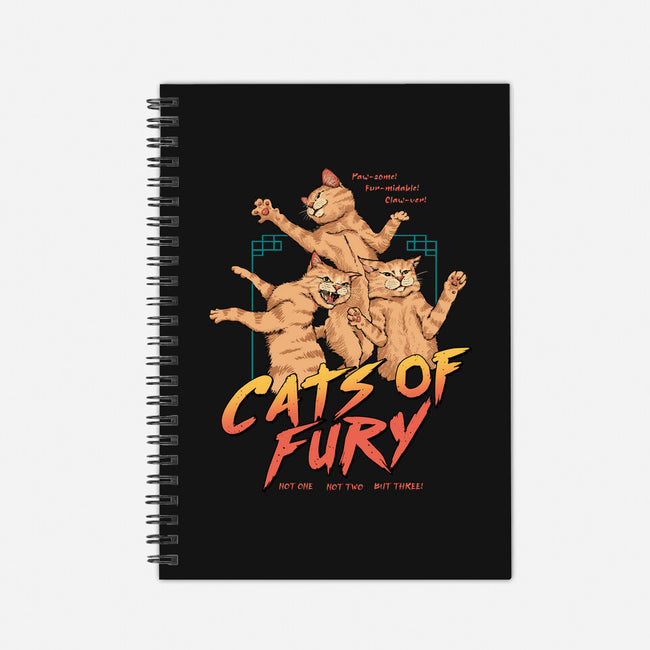 Cats Of Fury-none dot grid notebook-vp021