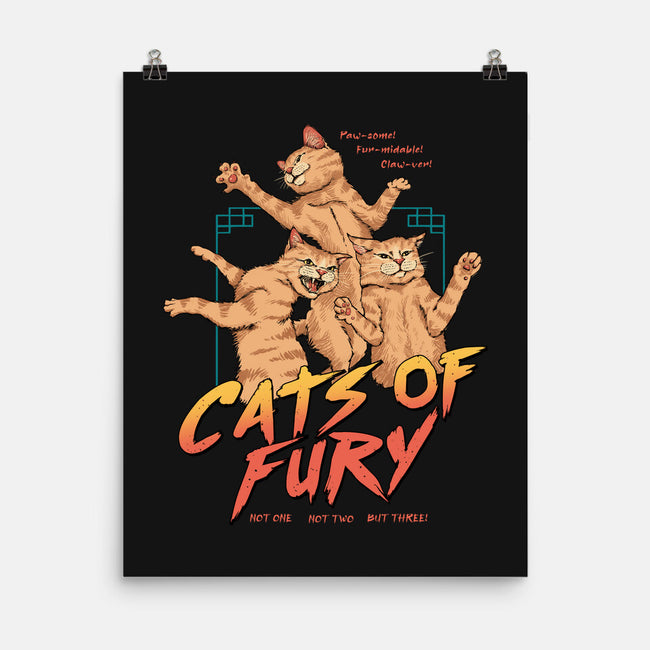 Cats Of Fury-none matte poster-vp021