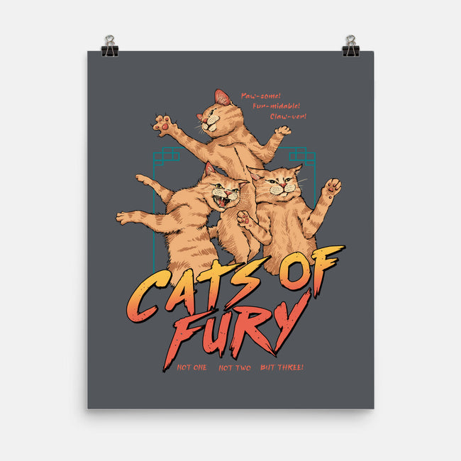 Cats Of Fury-none matte poster-vp021