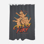 Cats Of Fury-none polyester shower curtain-vp021