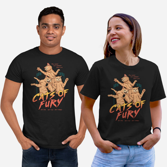 Cats Of Fury-unisex basic tee-vp021