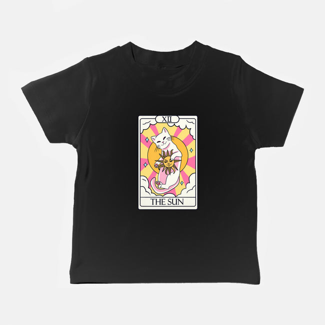 Sun Cat-baby basic tee-Conjura Geek