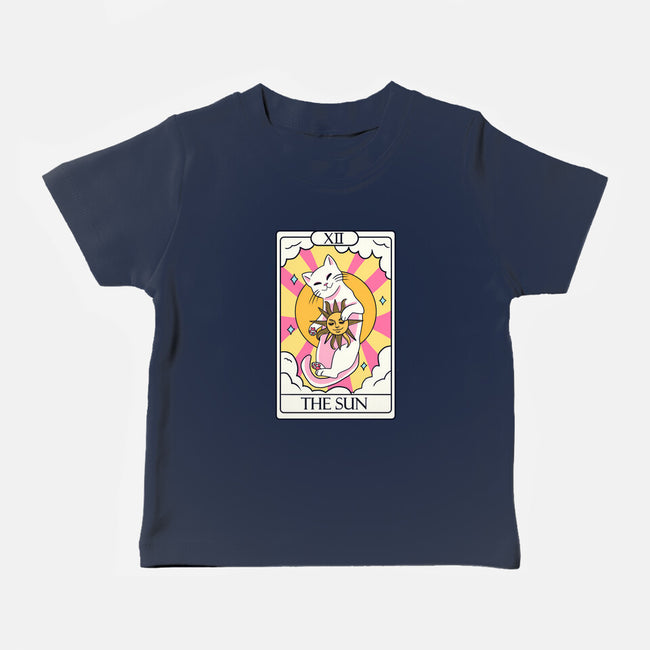 Sun Cat-baby basic tee-Conjura Geek