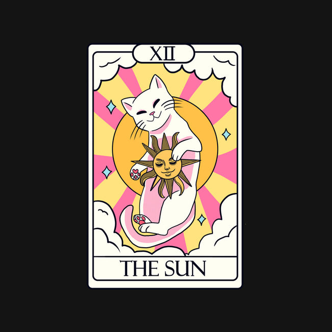 Sun Cat-none removable cover w insert throw pillow-Conjura Geek