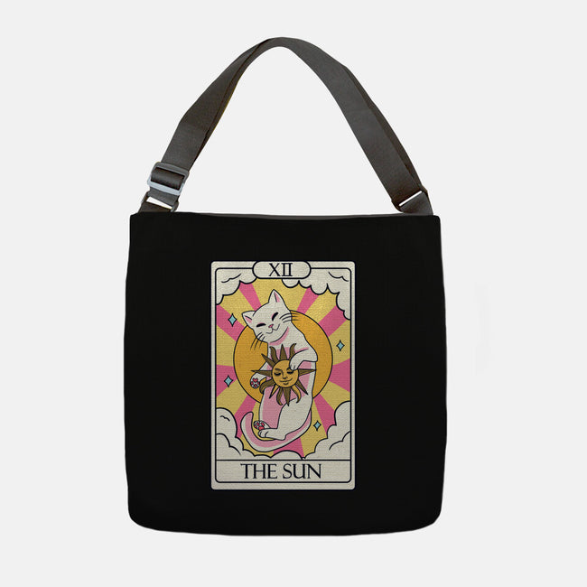 Sun Cat-none adjustable tote bag-Conjura Geek