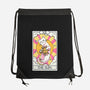 Sun Cat-none drawstring bag-Conjura Geek