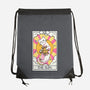 Sun Cat-none drawstring bag-Conjura Geek