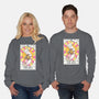 Sun Cat-unisex crew neck sweatshirt-Conjura Geek