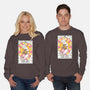 Sun Cat-unisex crew neck sweatshirt-Conjura Geek