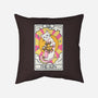 Sun Cat-none removable cover w insert throw pillow-Conjura Geek