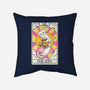 Sun Cat-none removable cover w insert throw pillow-Conjura Geek