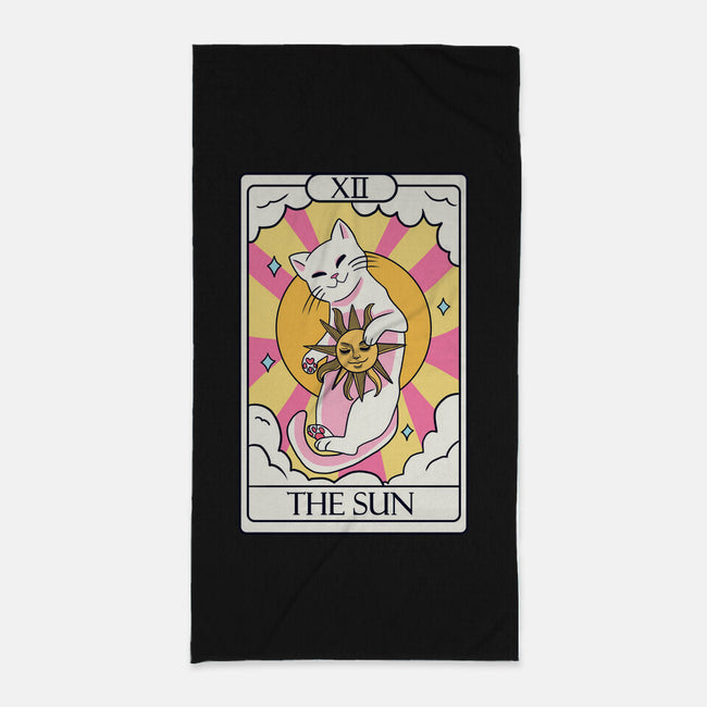 Sun Cat-none beach towel-Conjura Geek