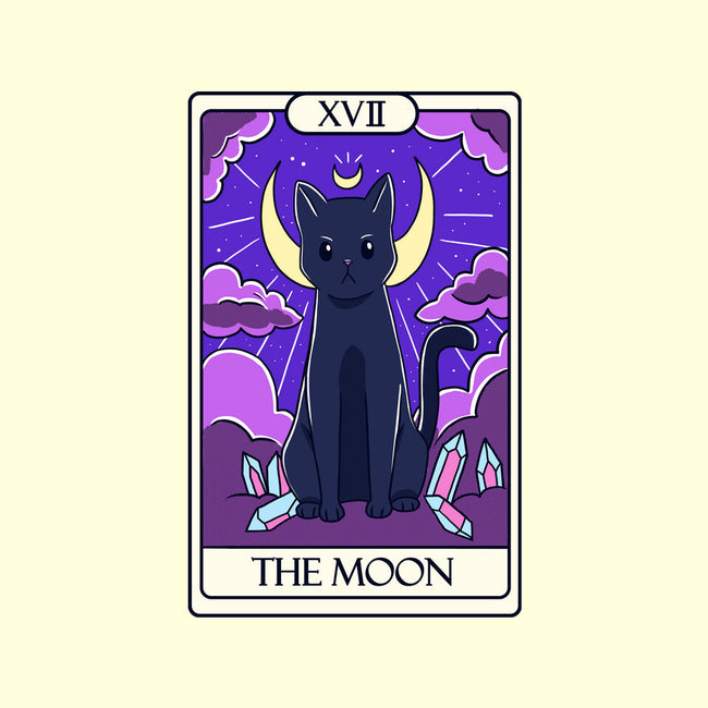 Moon Cat Tarot-none stretched canvas-Conjura Geek