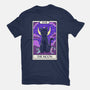 Moon Cat Tarot-womens basic tee-Conjura Geek