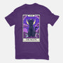 Moon Cat Tarot-womens basic tee-Conjura Geek