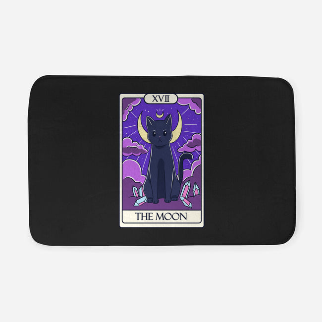 Moon Cat Tarot-none memory foam bath mat-Conjura Geek