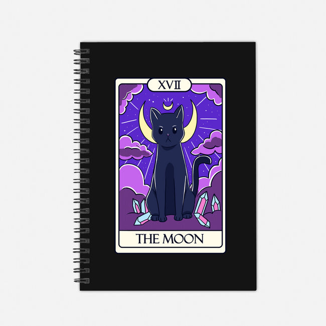 Moon Cat Tarot-none dot grid notebook-Conjura Geek