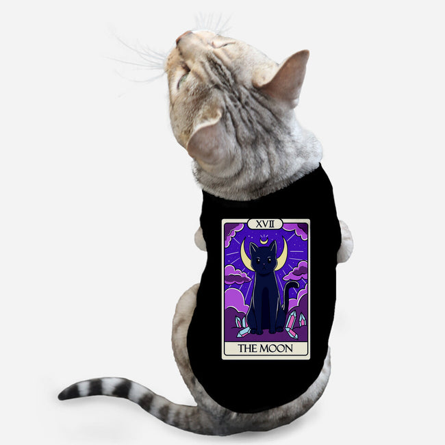 Moon Cat Tarot-cat basic pet tank-Conjura Geek