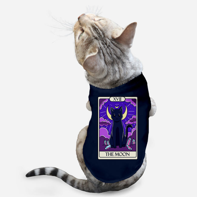 Moon Cat Tarot-cat basic pet tank-Conjura Geek