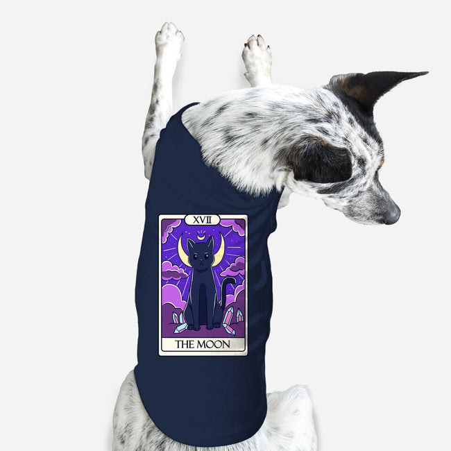 Moon Cat Tarot-dog basic pet tank-Conjura Geek